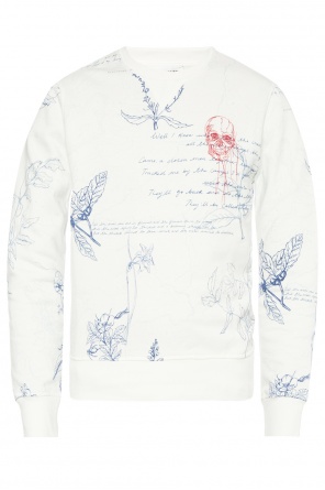 Skull motif sweatshirt, zdjęcie 1 Skull motif sweatshirt od Alexander McQueen